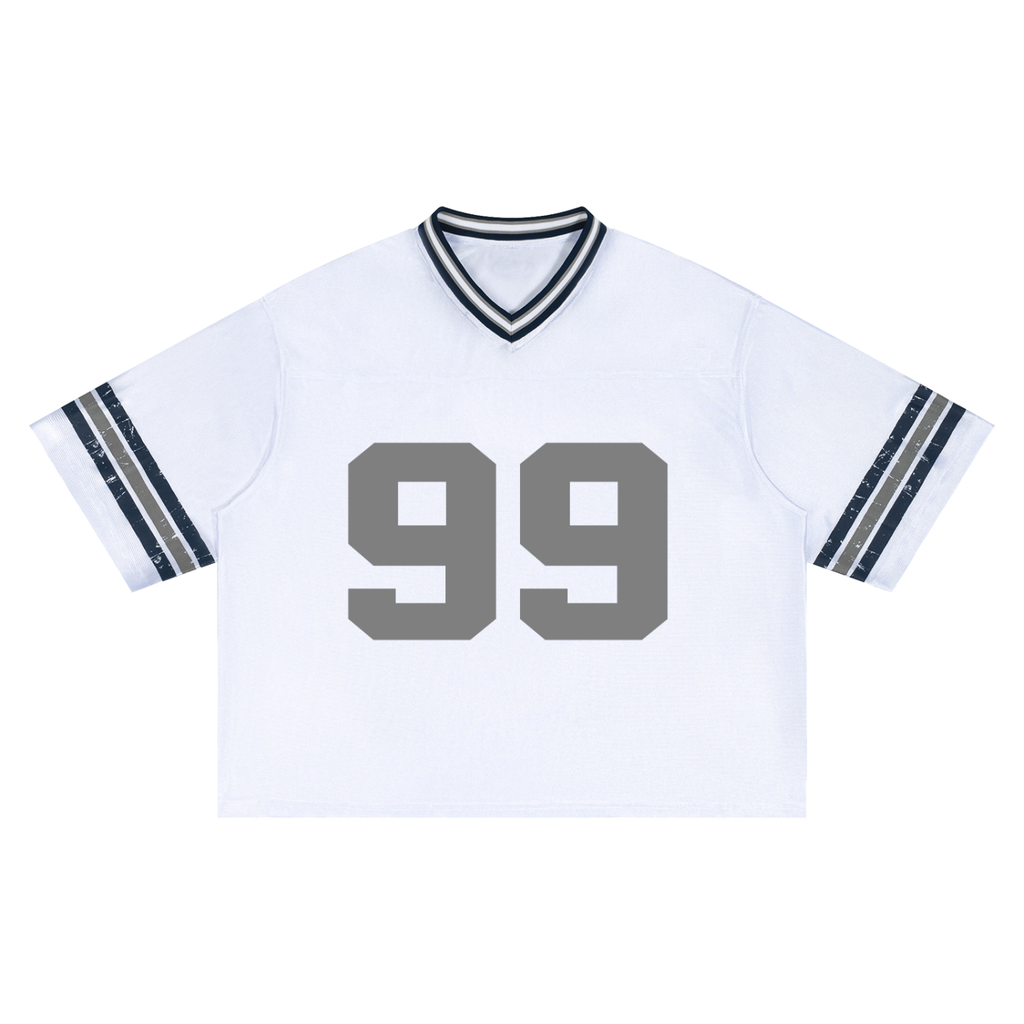 Unisex Boxy Striped Soccer Jersey