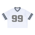 Unisex Boxy Striped Soccer Jersey