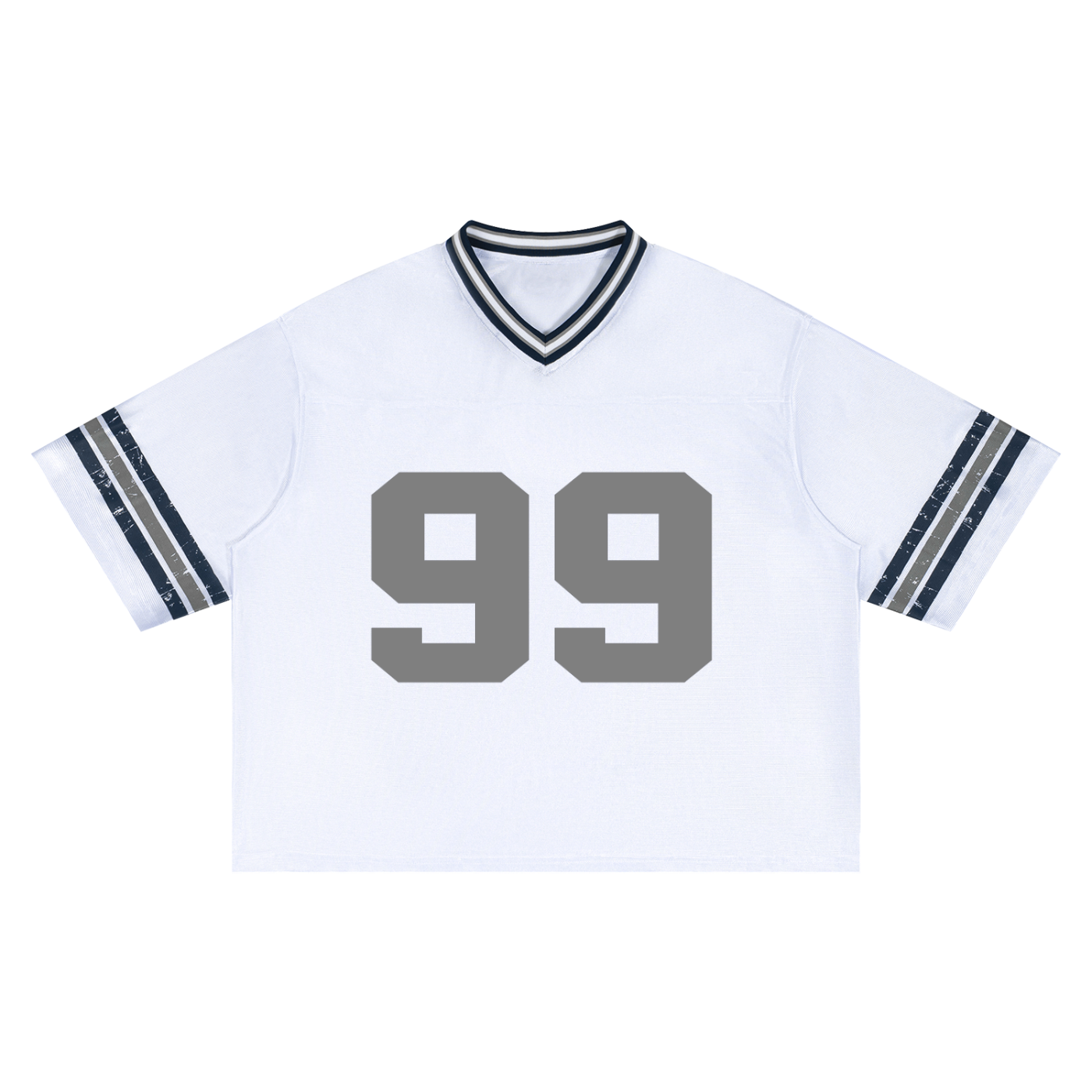 Unisex Boxy Striped Soccer Jersey